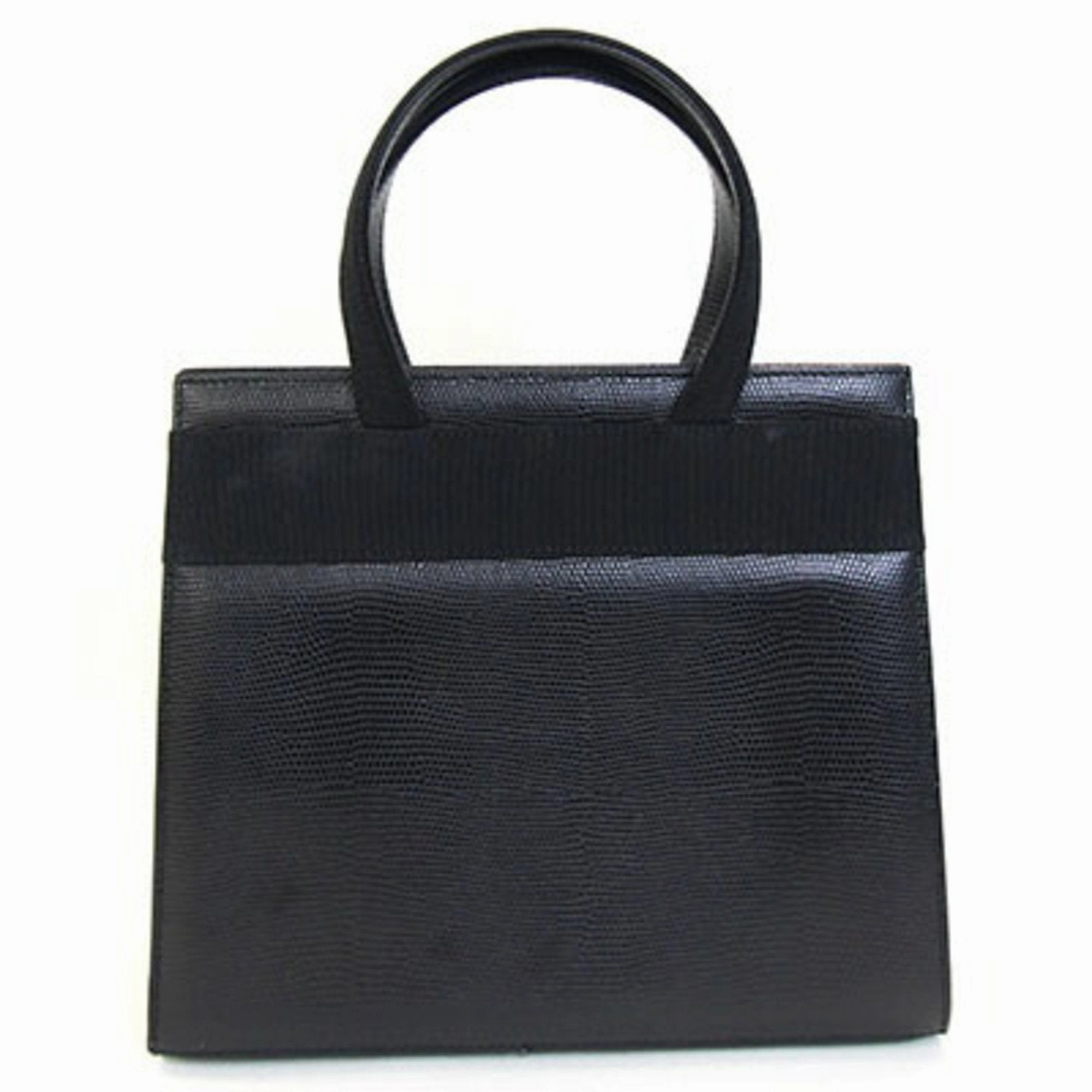 Salvatore Ferragamo Vara Leather Handbag Shoulder Bag (Pre-Owned)