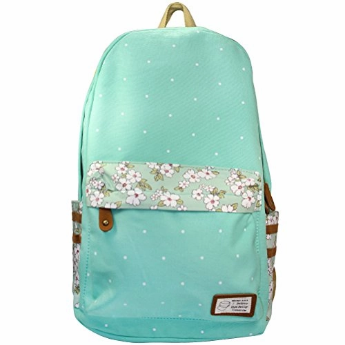 Samaz Causal Lightweight Canvas Laptop Bag/Cute Backpacks/ Shoulder Bag/ School Backpack/ Travel