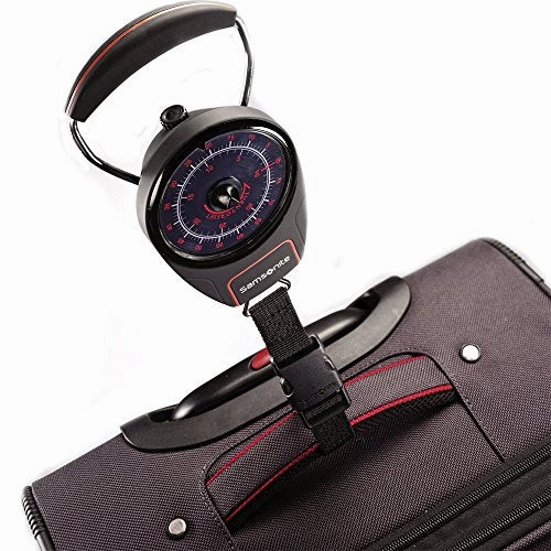 Samsonite 92794-1101 Centric Hardside 20" Carry-On Luggage, Blue Slate With Portable Luggage Scale