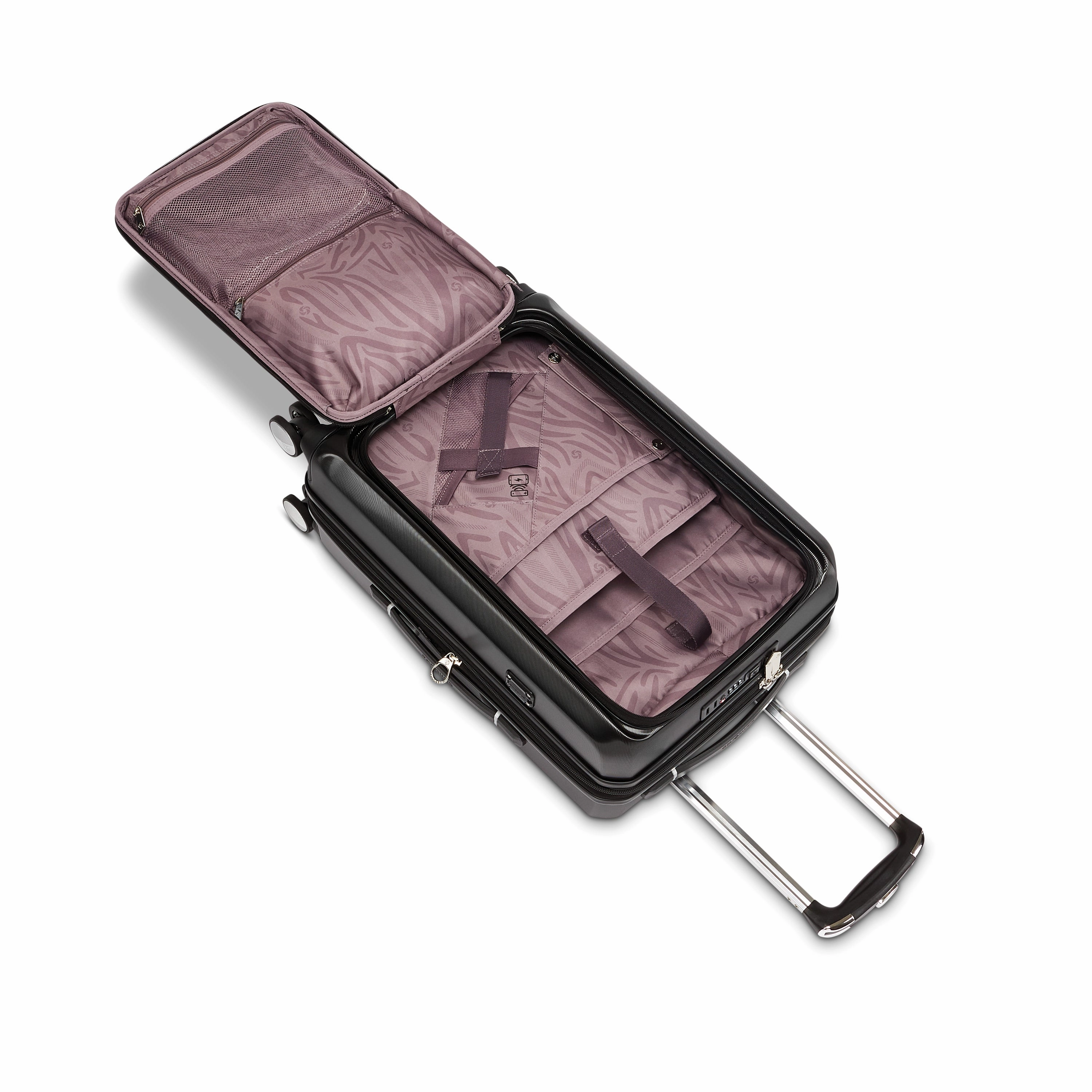 Samsonite Just Right Spinner Carry-On Expandable Luggage with 15" Laptop Compartment