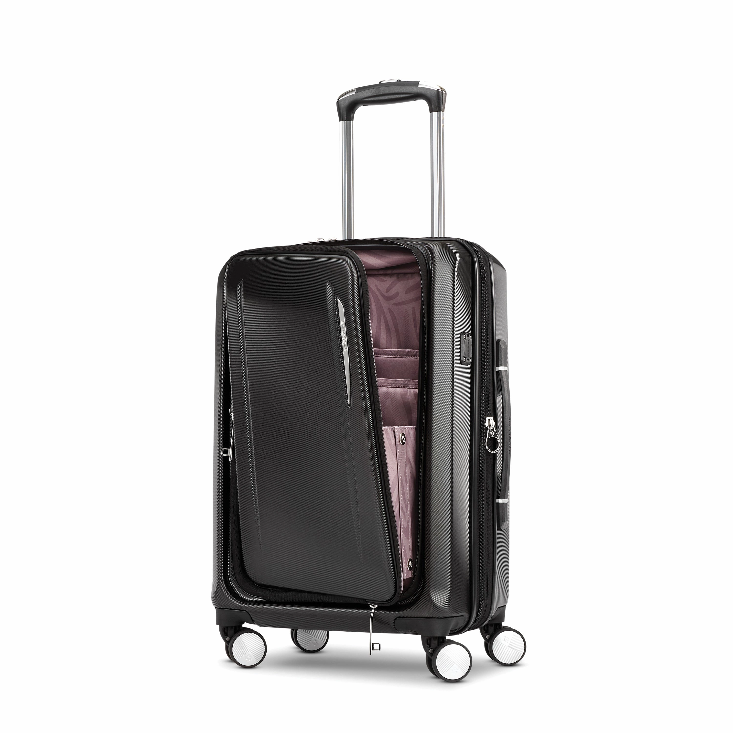 Samsonite Just Right Spinner Carry-On Expandable Luggage with 15" Laptop Compartment