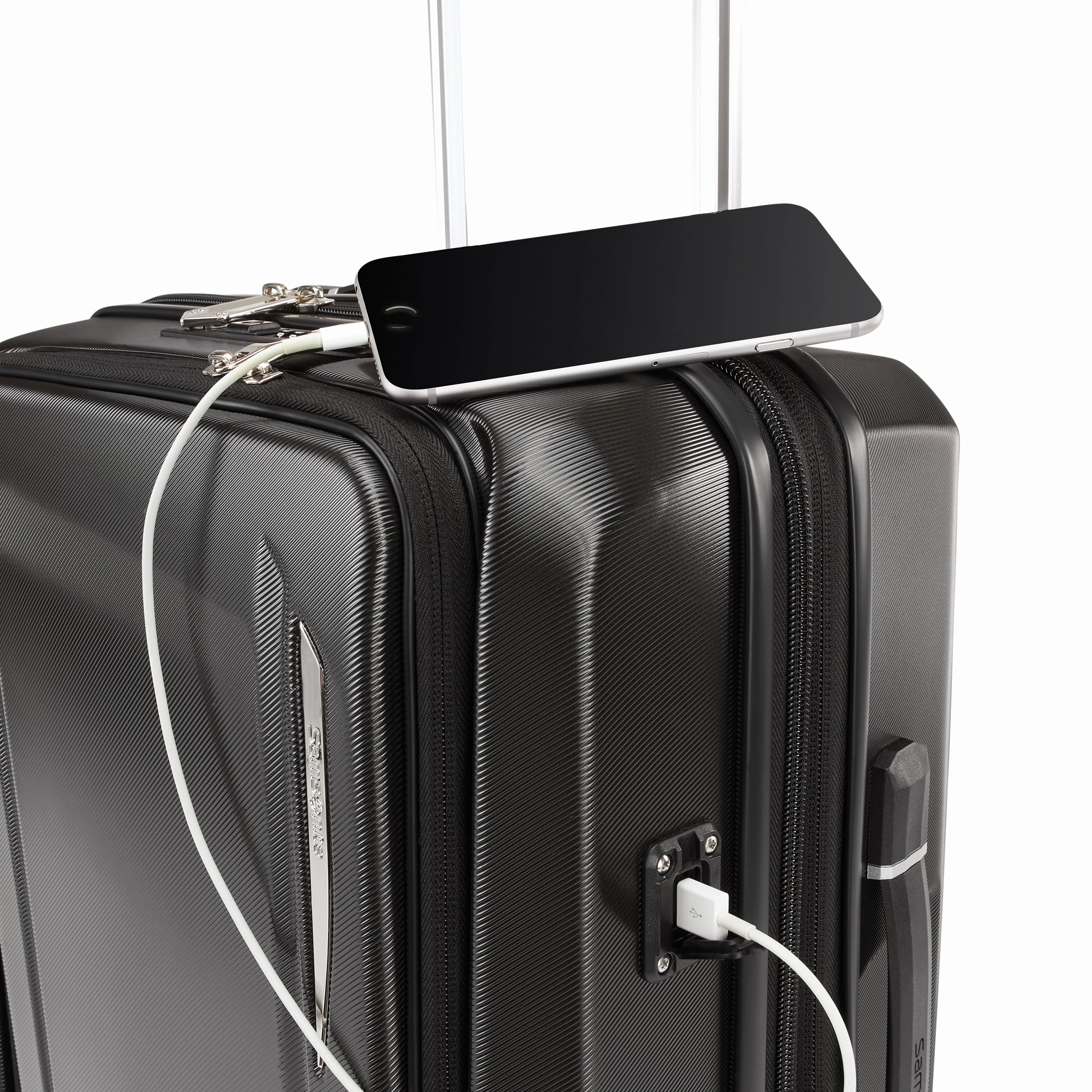 Samsonite Just Right Spinner Carry-On Expandable Luggage with 15" Laptop Compartment