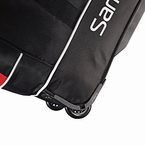 Samsonite Luggage Andante Wheeled Duffel, Black/Red, 22 Inch