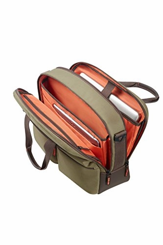 SAMSONITE Rockwell - Laptop Bailhandle 15.6" Briefcase, 42 cm, 18.5 liters, Green (Olive)