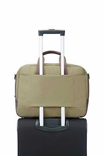 SAMSONITE Rockwell - Laptop Bailhandle 15.6" Briefcase, 42 cm, 18.5 liters, Green (Olive)