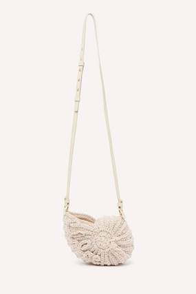Sea Treasures Crossbody Bag In Crochet