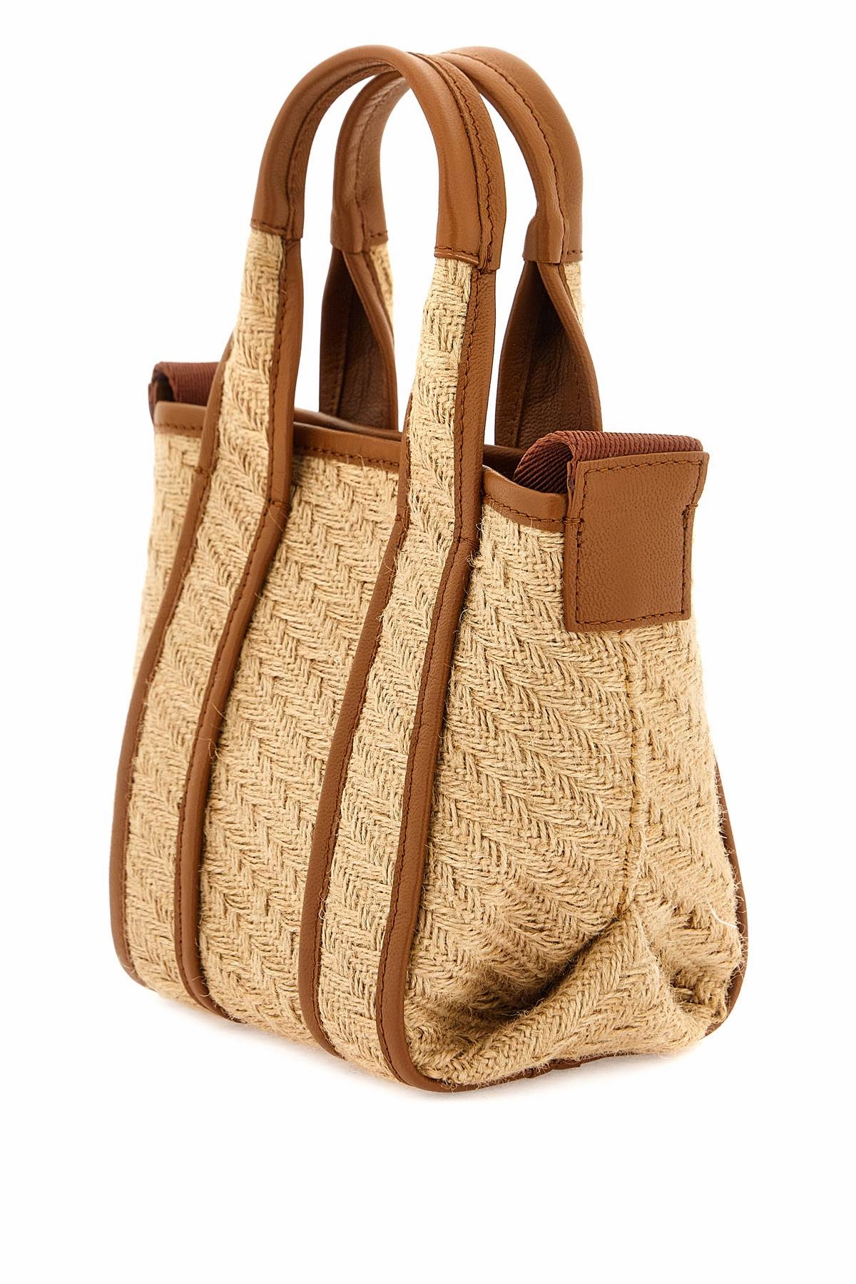 See by chloe 'laetizia' canvas and leather tote bag