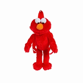 Sesame Street Elmo Plush Backpack | 15 Inches Tall