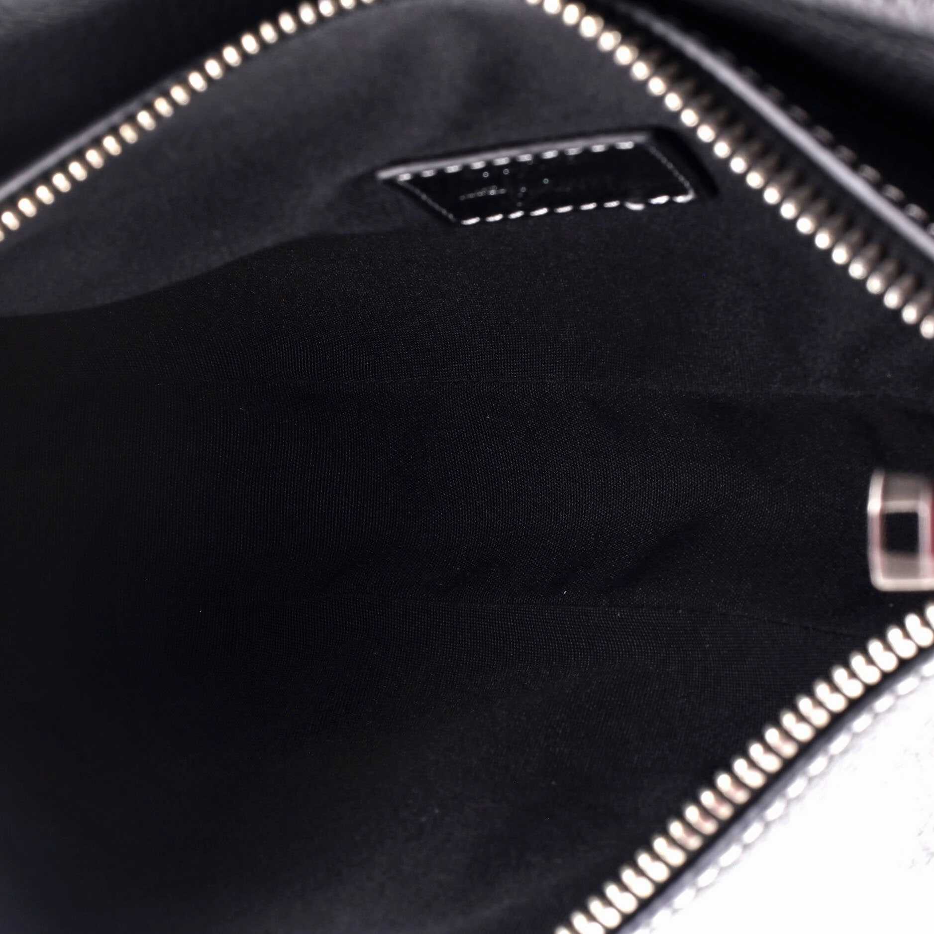 Shawn Stussy Saddle Crossbody Bag Leather with Applique