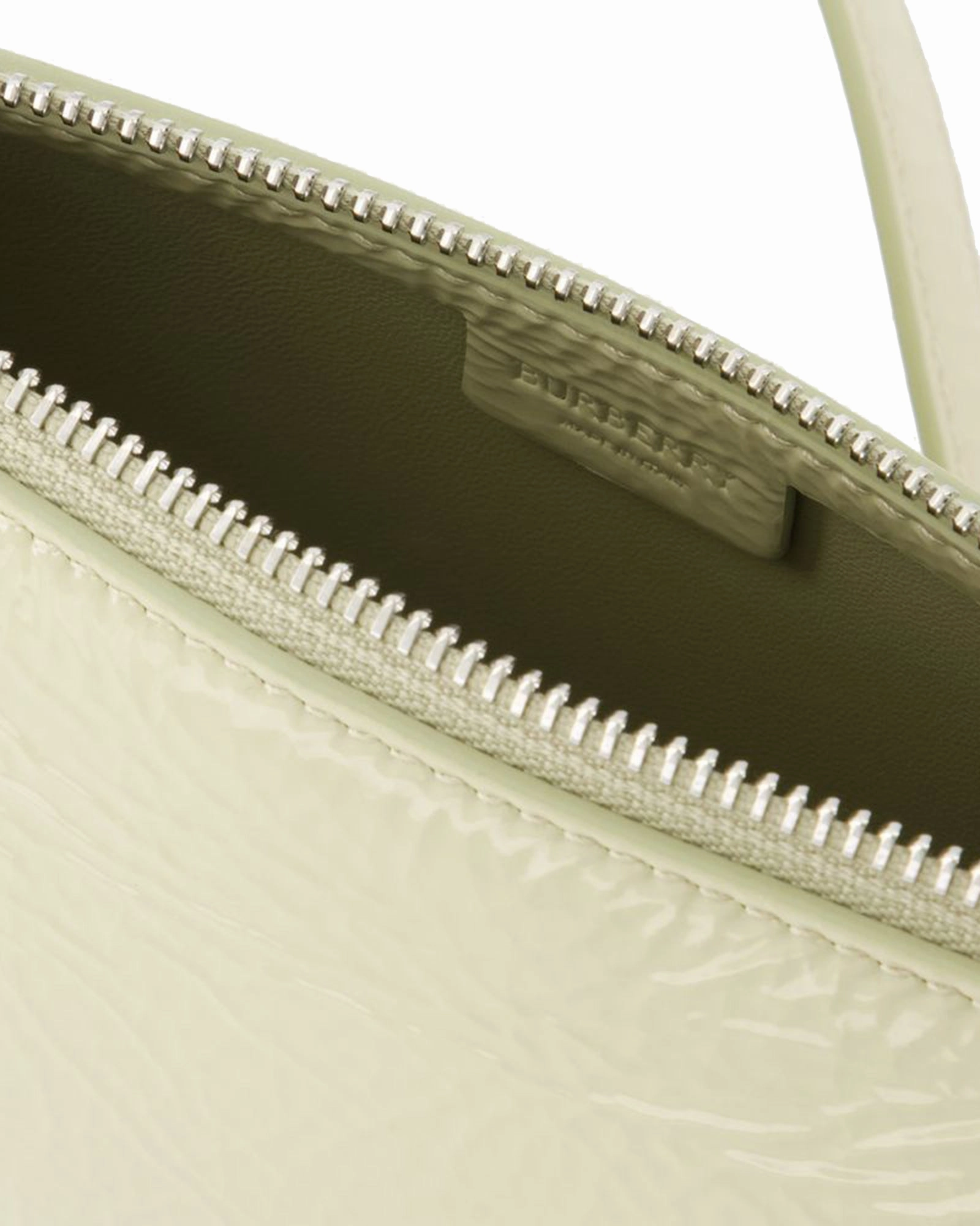 Shield Sling Mini Wallet On Chain - Burberry - Leather - Beige