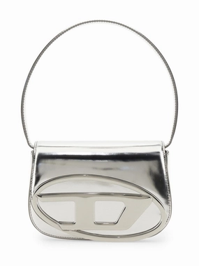 Silver Metallic Shoulder Bag