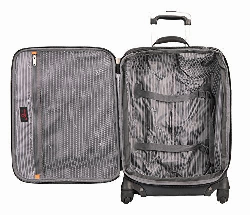 Skyway Epic | 3-Piece Set | 24" and 28" Expandable Spinners, Travel Pillow (Black)
