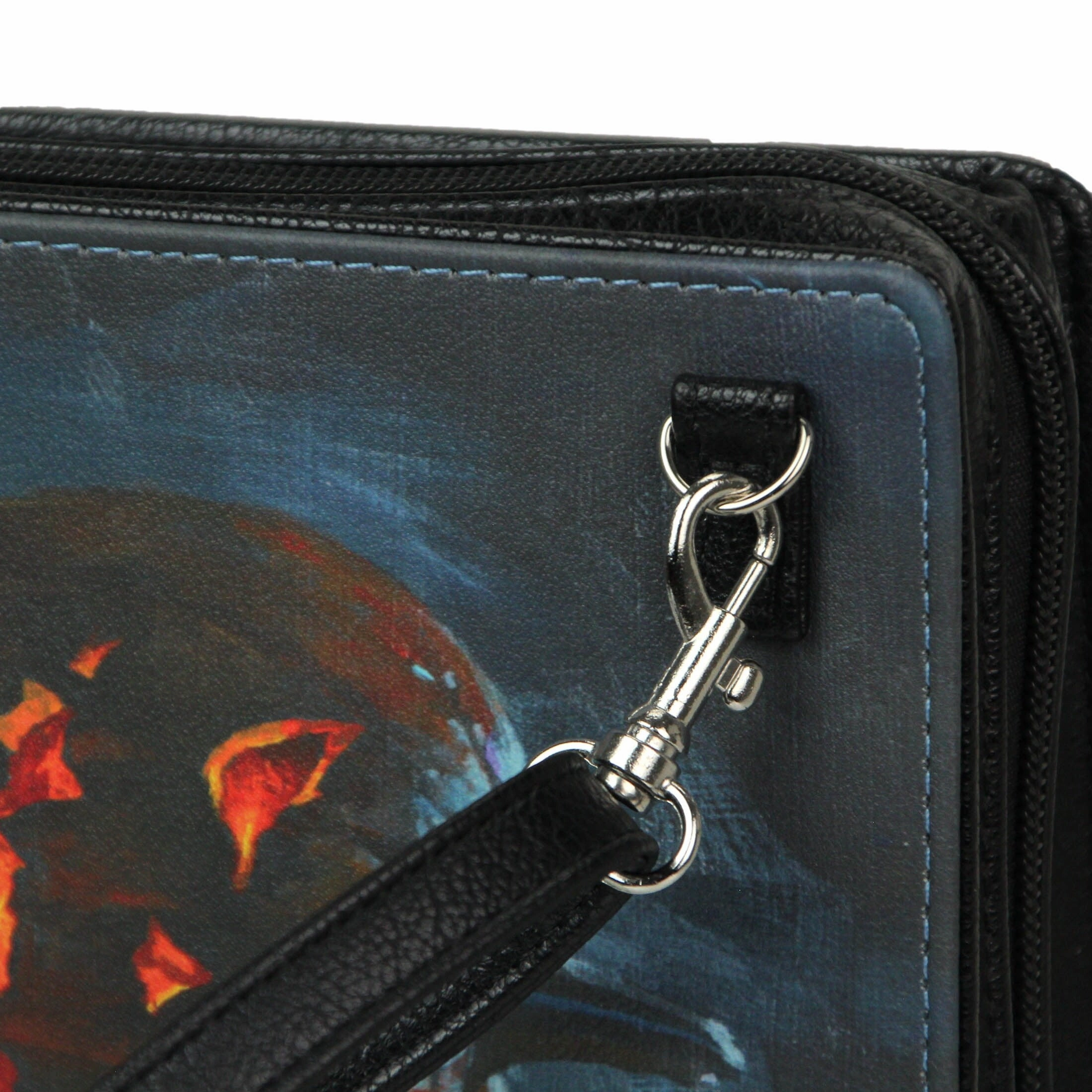 Sleepy Hollow Book Clutch With Strap, Gothic Fashion For Classic Horror Fans