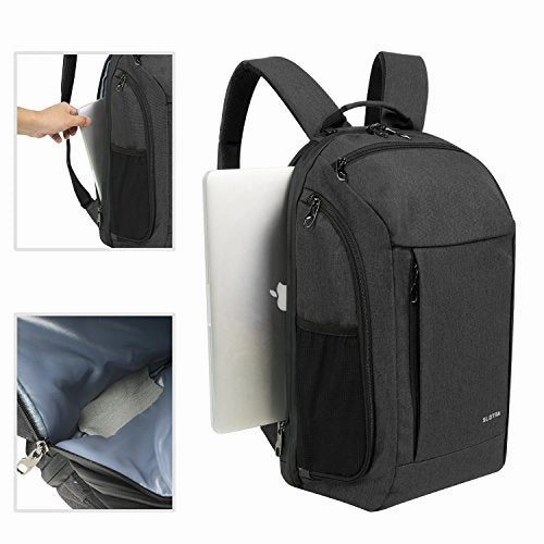 Slotra Carry On Travel Backpack 25L With Laptop Compartment And Usb Charging Port Laptop Rucksack