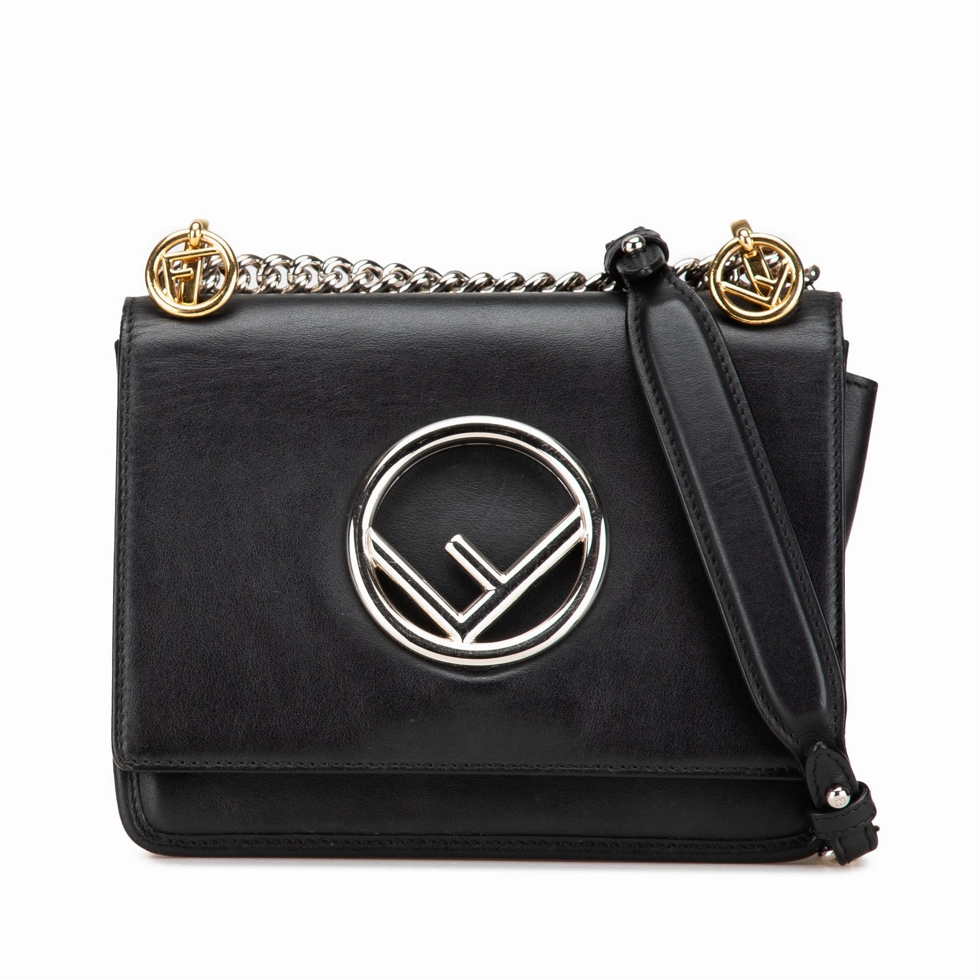 Small Leather Kan I F Crossbody