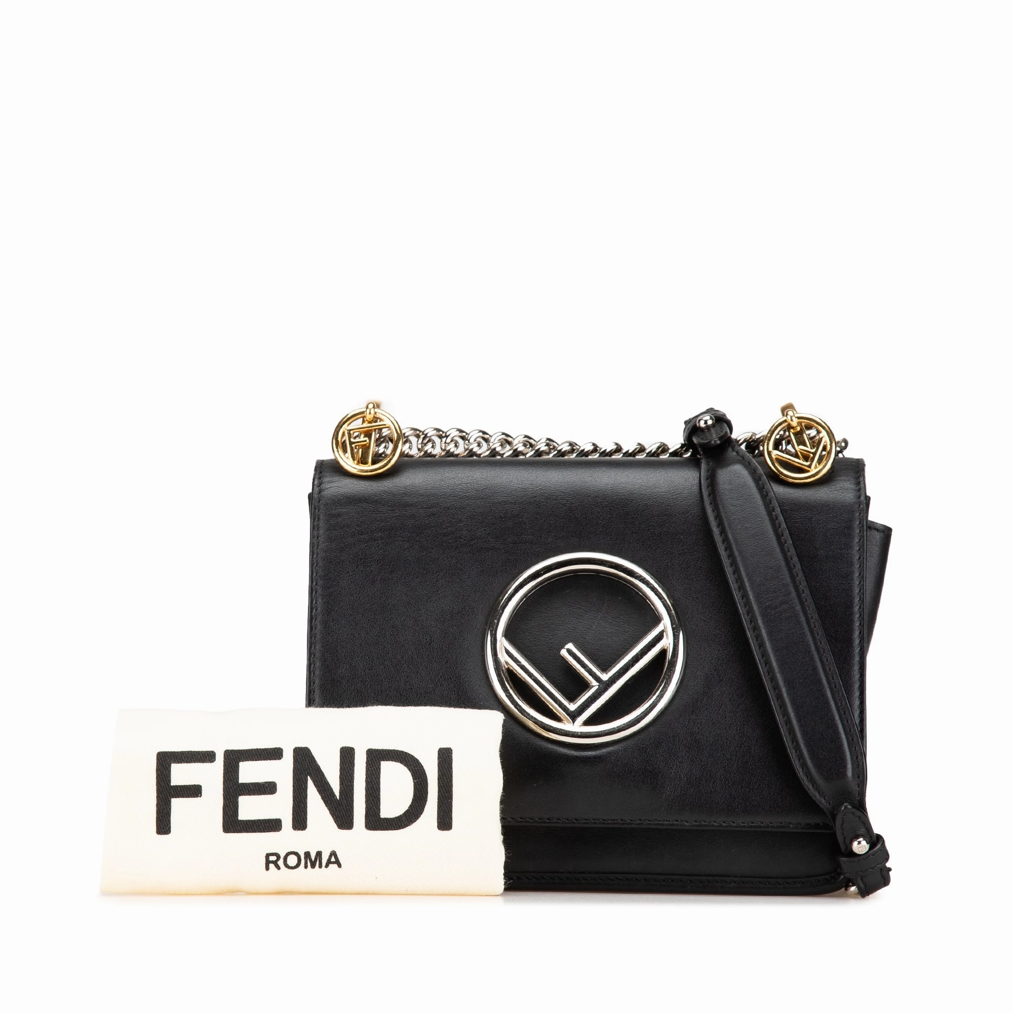 Small Leather Kan I F Crossbody