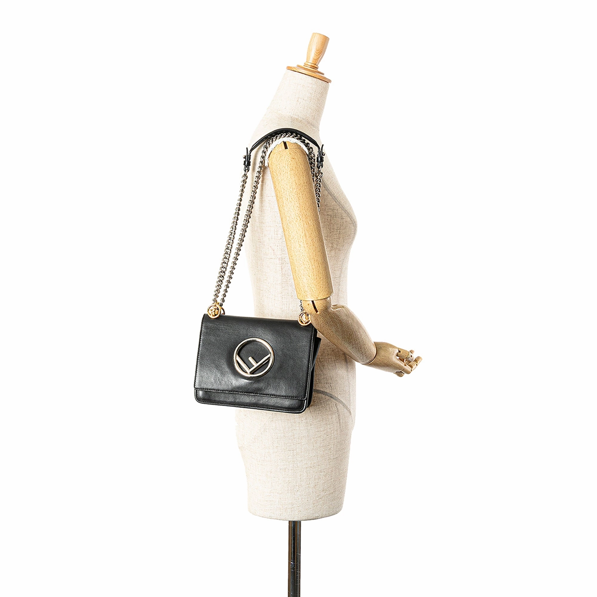 Small Leather Kan I F Crossbody