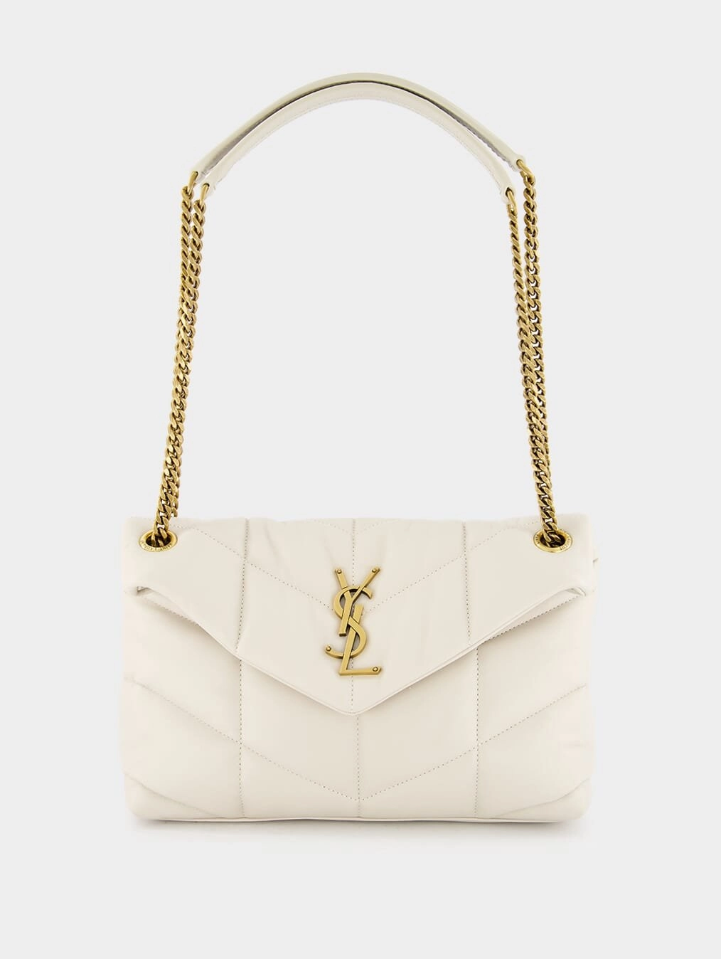 Small Loulou Puffer Leather Bag