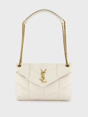 Small Loulou Puffer Leather Bag