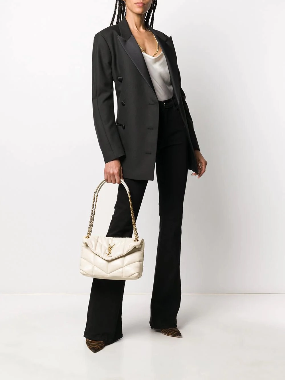 Small Loulou Puffer Leather Bag