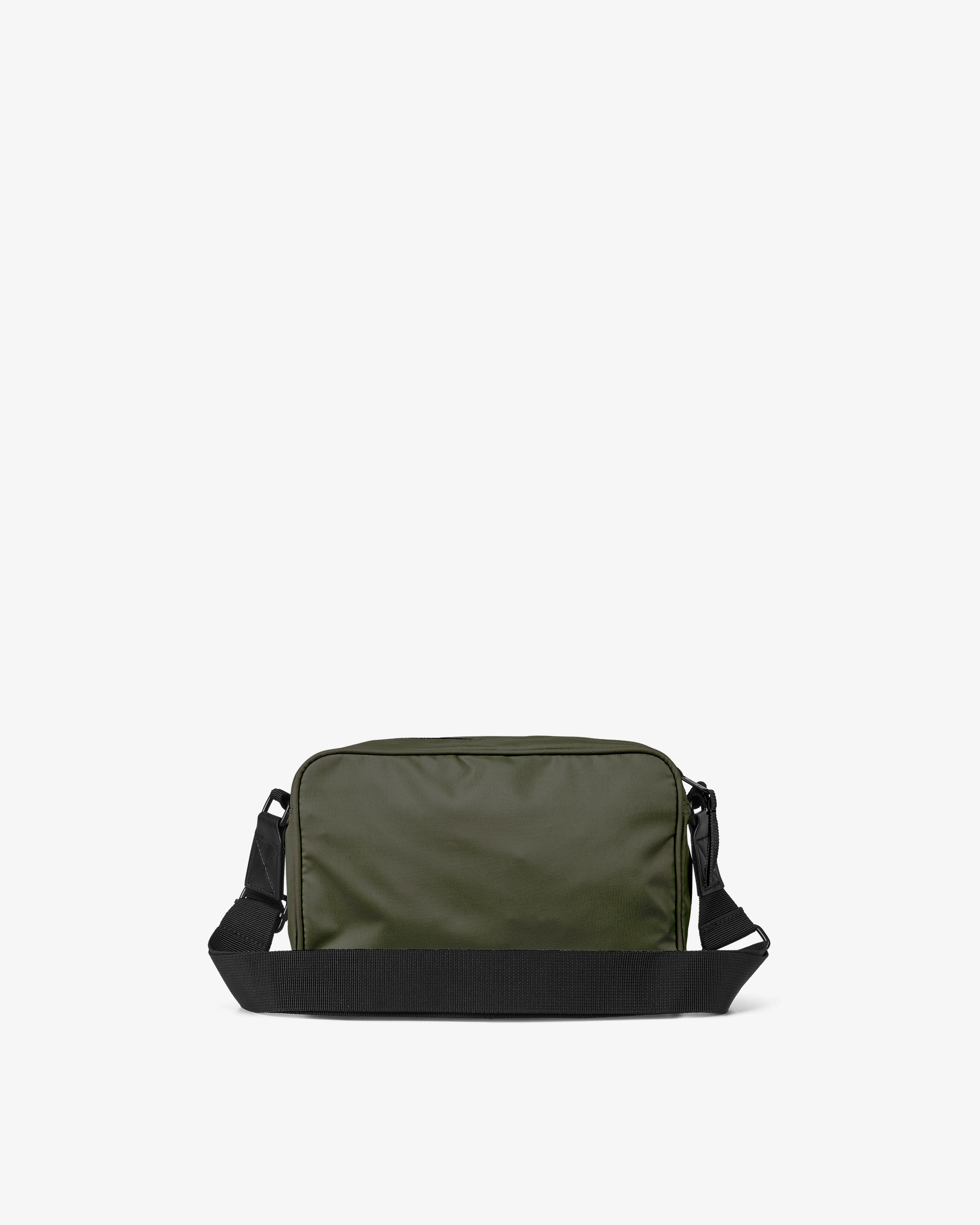 Small Nylon Double Crossbody Bag