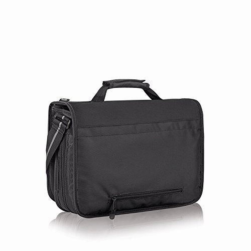 Solo Conquer 15.6 Inch Expandable Laptop Messenger, Black