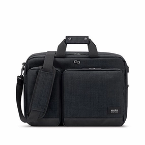 Solo Duane 15.6 Inch Laptop Hybrid Briefcase Backpack Backpack, Slate