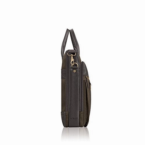 Solo Mercer 15.6 Inch Laptop Briefcase, Brown