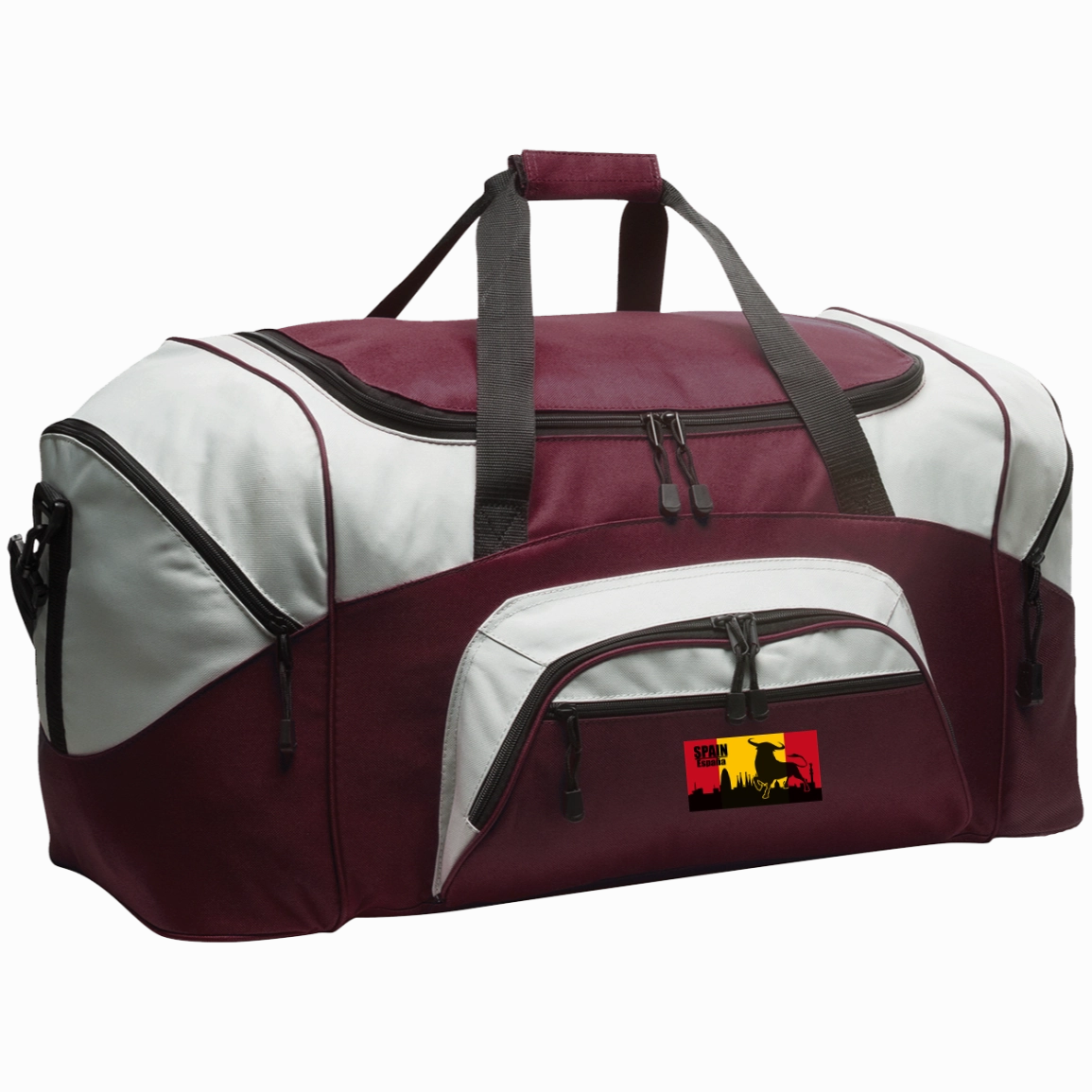 Spain - Travel Experts Colorblock Sport Duffel