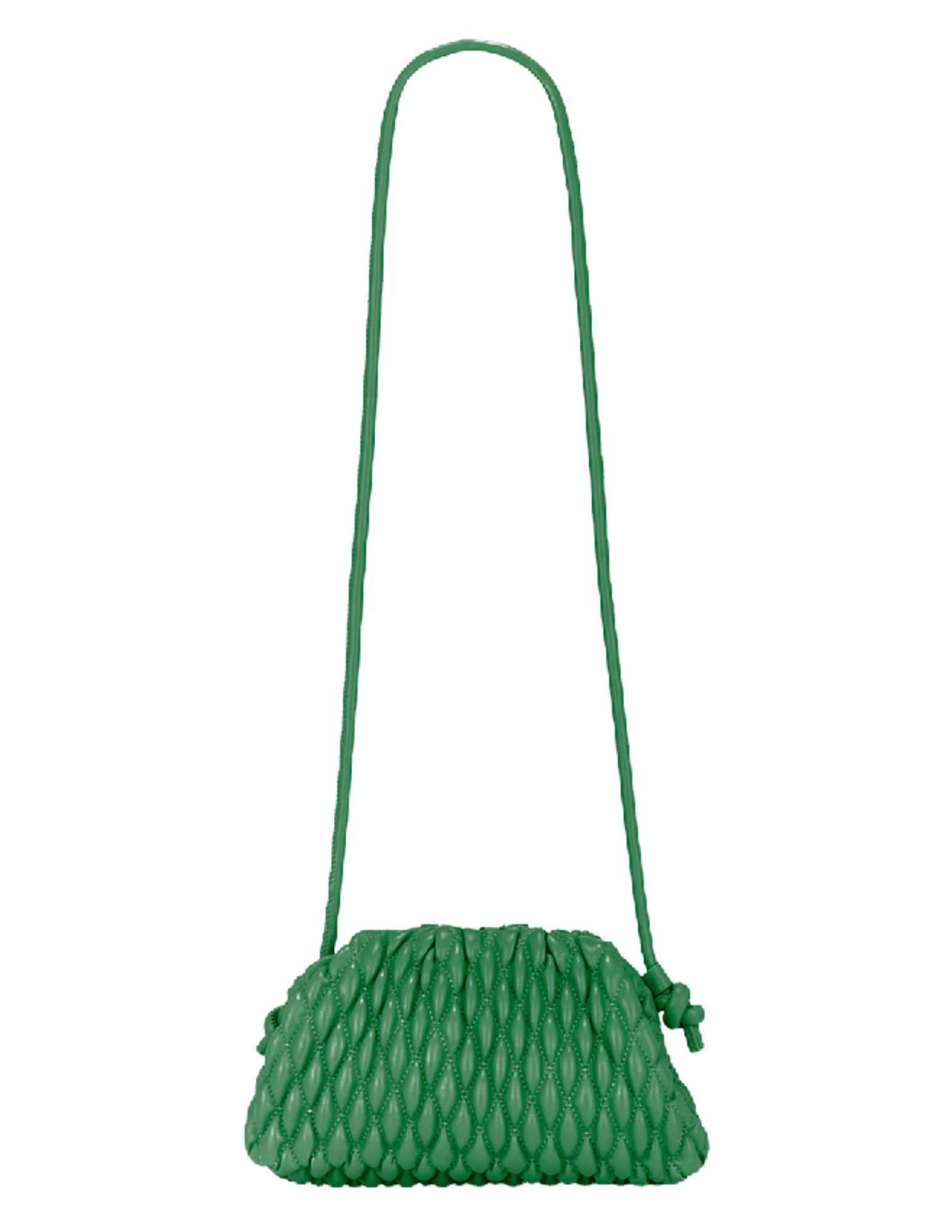 St. Barths La Robe Quilted Bubble Pouch Crossbody