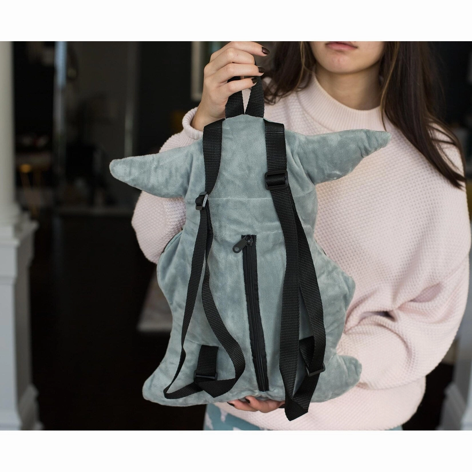 Star Wars: The Mandalorian The Child Plush Backpack for Kids | 16 Inches