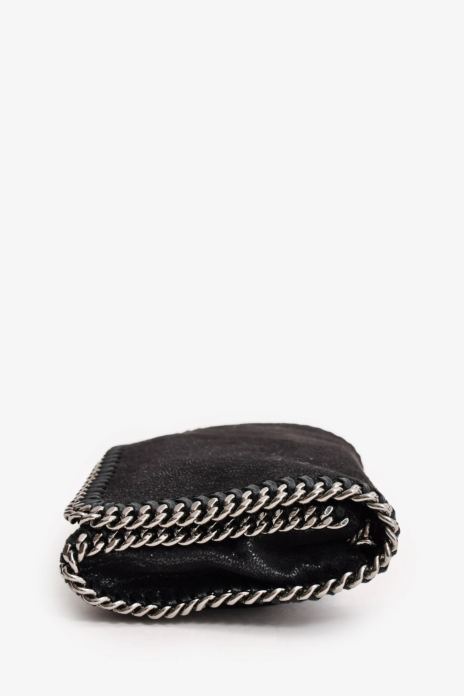 Stella McCartney Black Suede Chain Crossbody