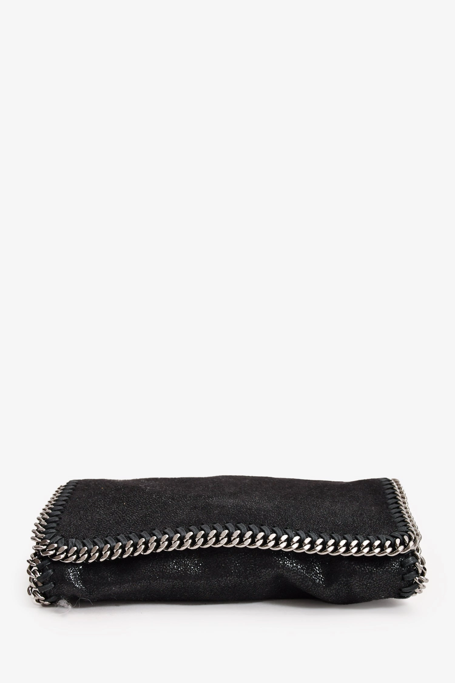 Stella McCartney Black Suede Chain Crossbody
