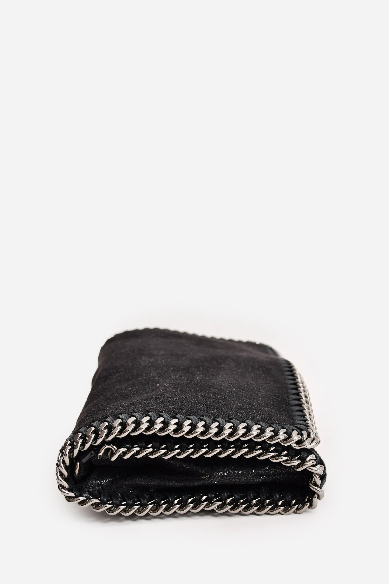 Stella McCartney Black Suede Chain Crossbody