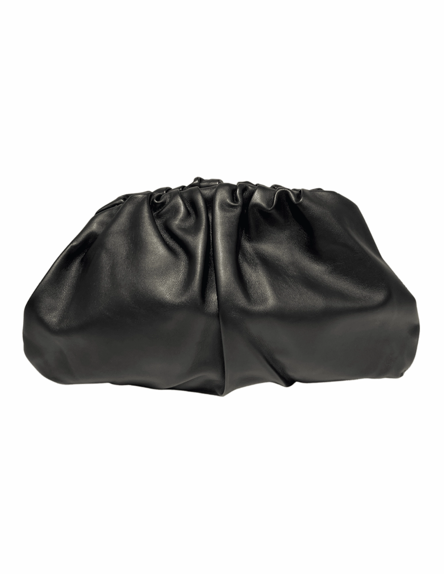 Steven Dann Large Leather Pouch Clutch