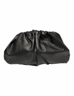 Steven Dann Large Leather Pouch Clutch