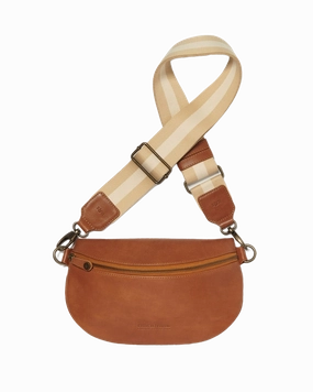 Stitch & Hide Murphy Sling Crossbody Bag Maple Brown