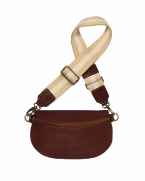 Stitch & Hide Murphy Sling Crossbody Bag Mocha Brown