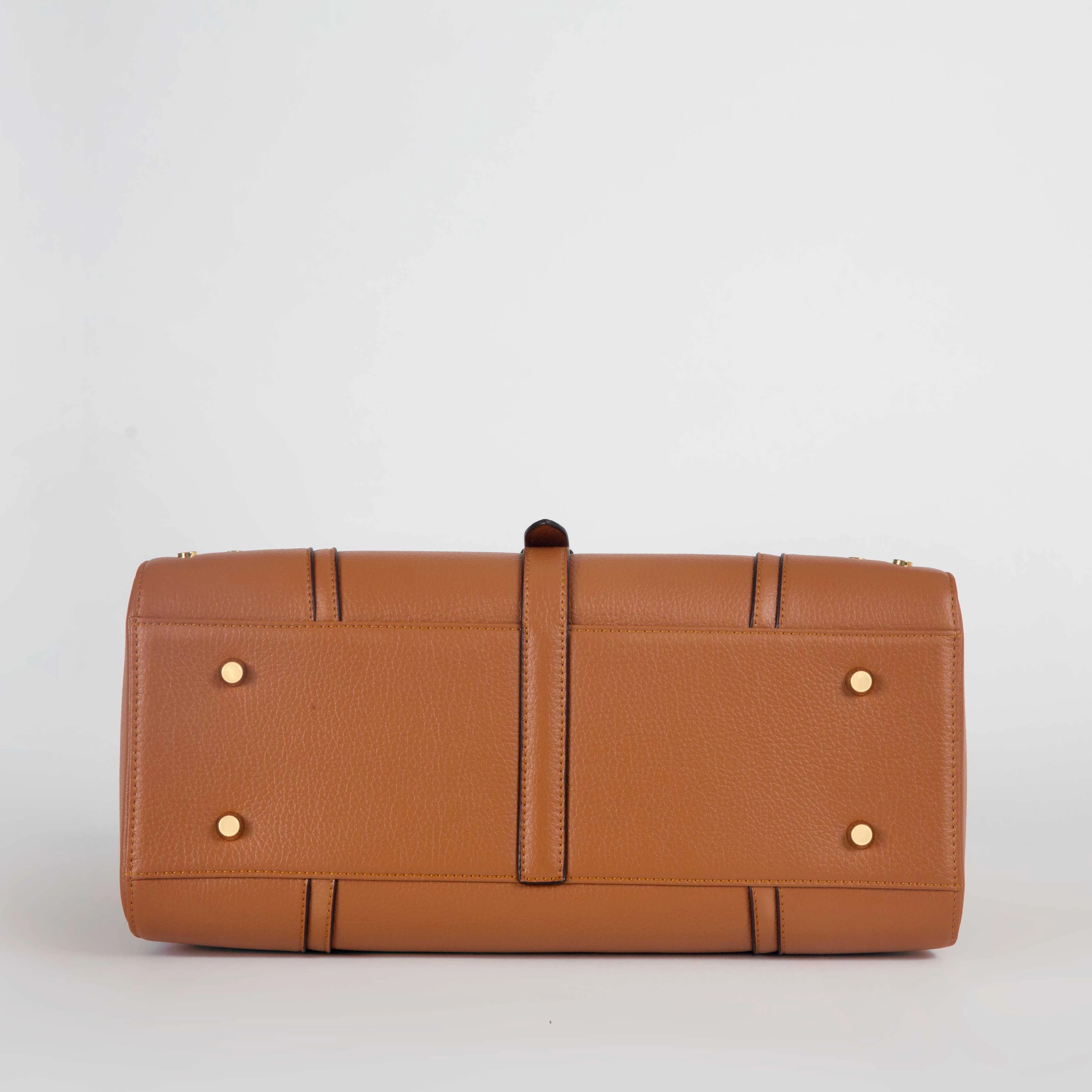 Stockholm Vegan Leather Handbag | Camel
