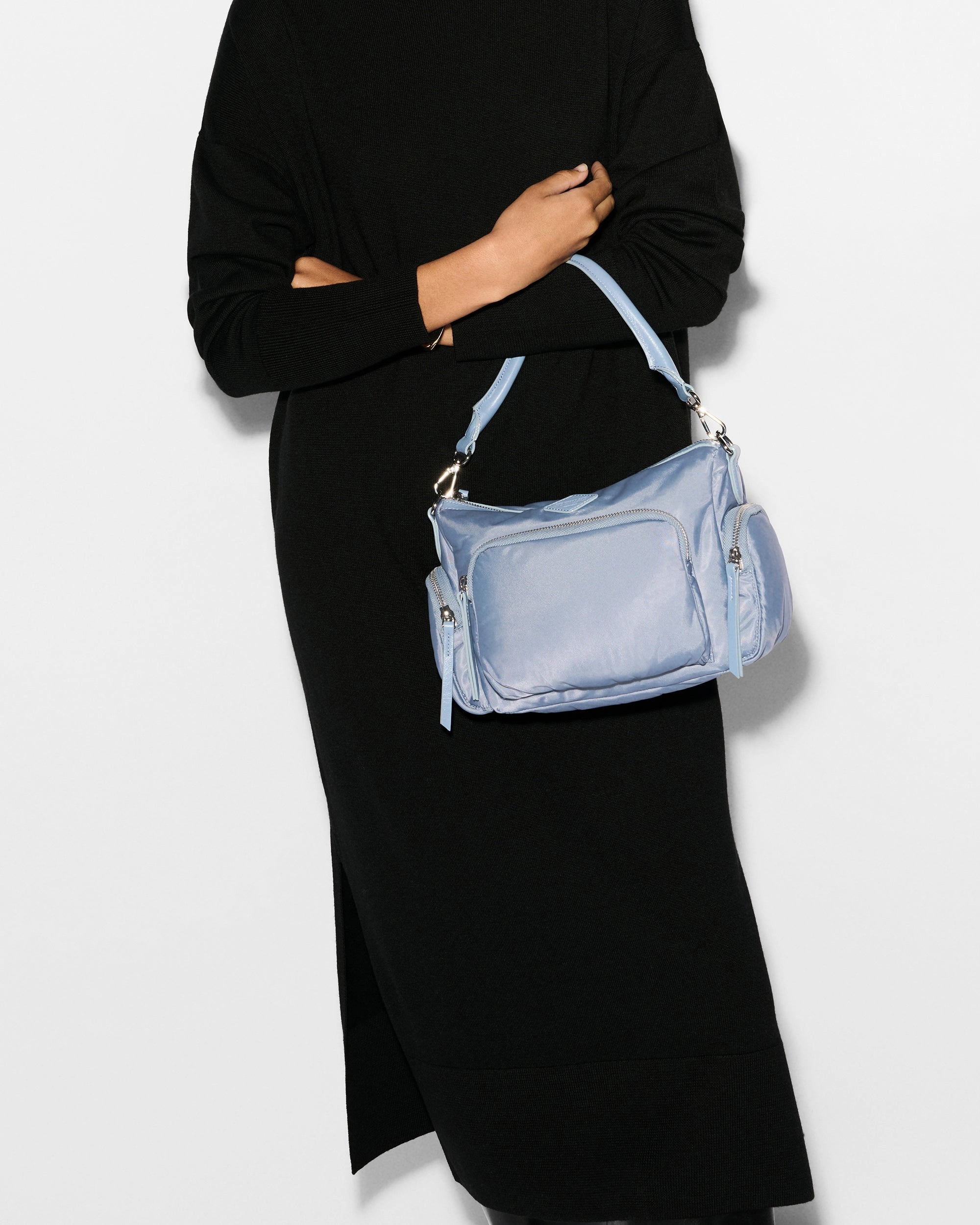 Stone Blue Small Chelsea Crossbody