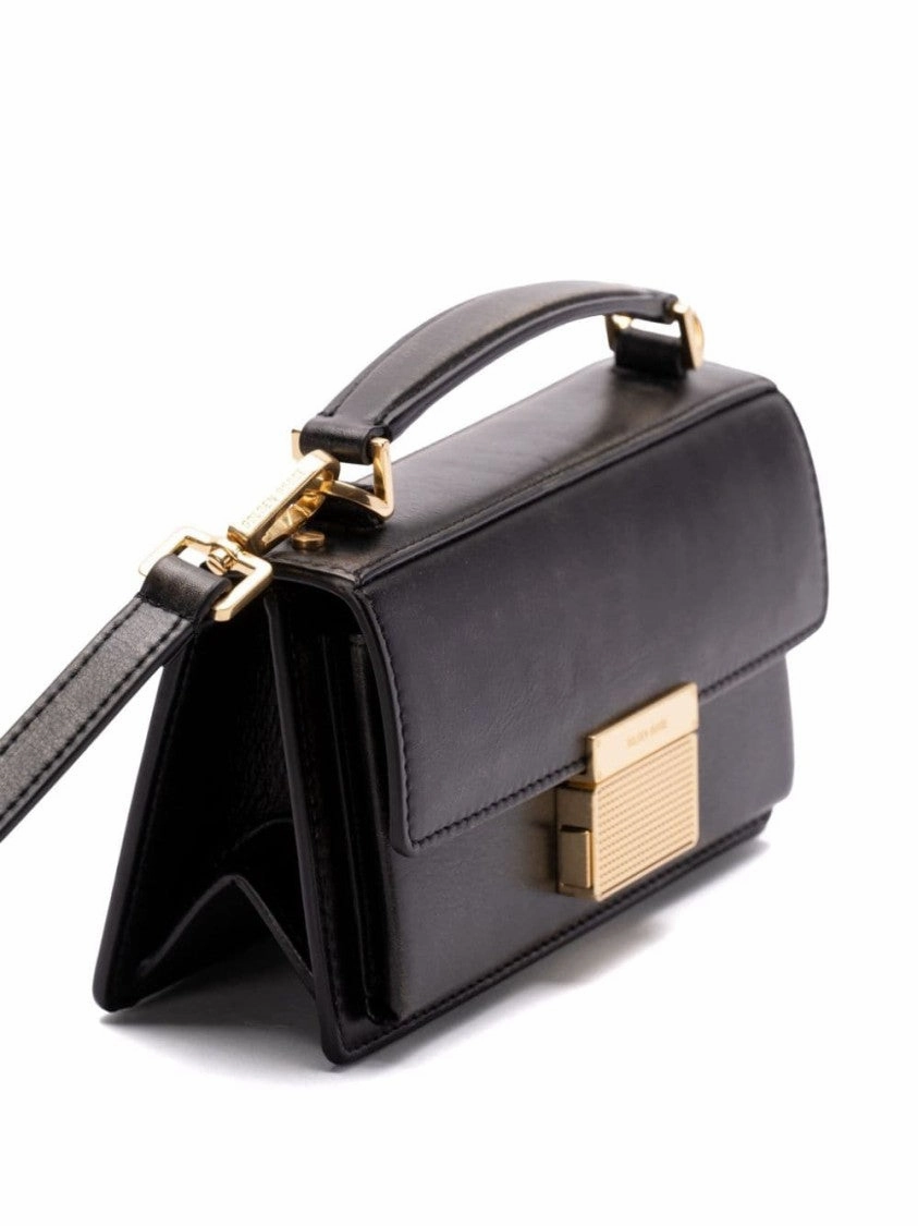Structured Black Handbag