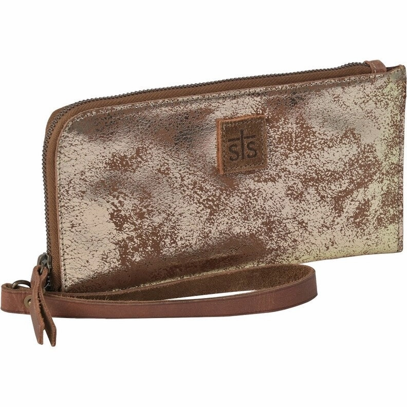 StS Ranchwear Western Handbag Womens Flaxen Roan Clutch Brown STS31120 - 9 x 5 x 5