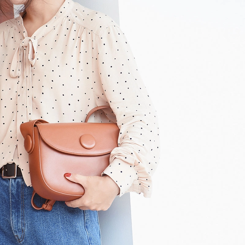 Stylish LEATHER WOMENs Cute Saddle SHOULDER Bags Purse with Tassels