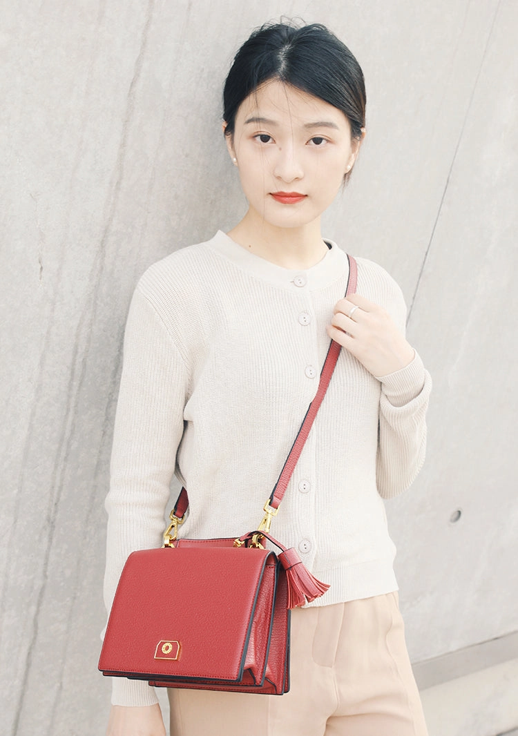 Stylish LEATHER WOMENs Mini Handbag Purses SHOULDER Purse for Women