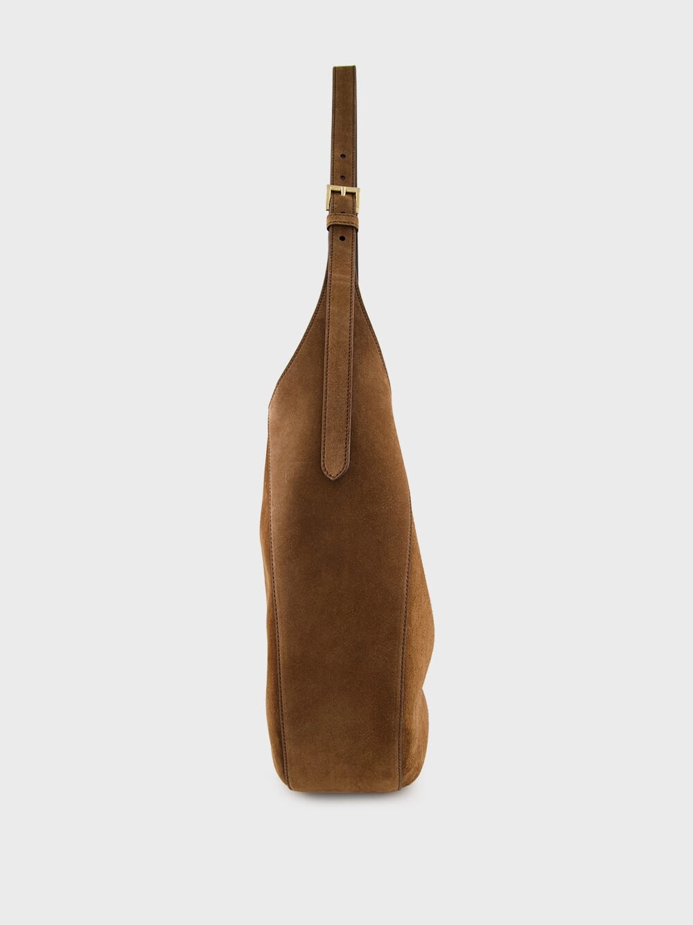 Suede Leather Hobo Bag