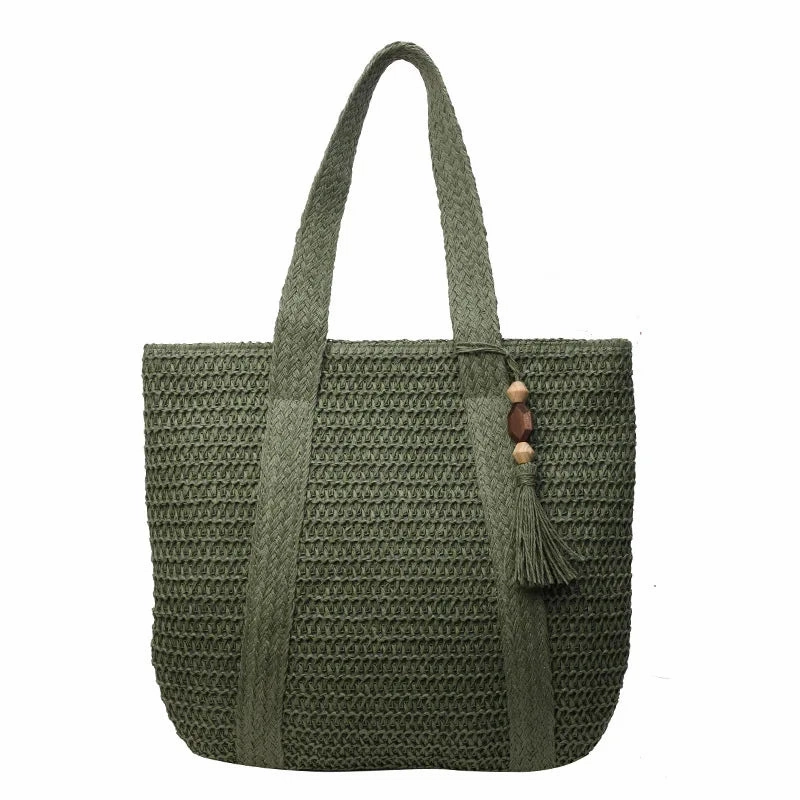Summer Beach Casual (large) Straw Bags