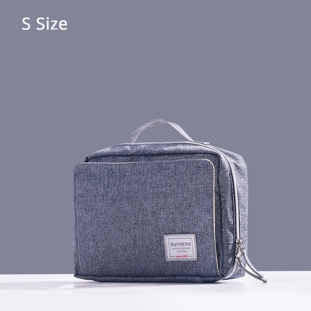 Sunveno Multifunctional Baby Diaper Organizer Reusable Waterproof Fashion Prints Wet/Dry Bag Mummy Storage Bag Travel Nappy Bag
