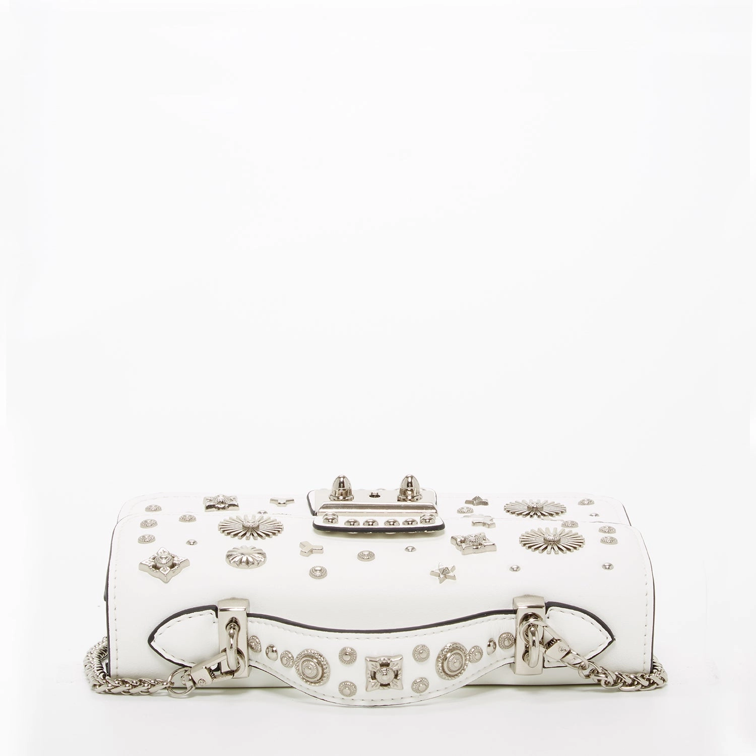 SUSU The Hollywood White Leather Crossbody Bag