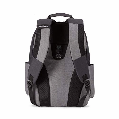 SWISSGEAR 2789 Laptop Backpack, Fits 13 Inch Laptop - Grey/Black