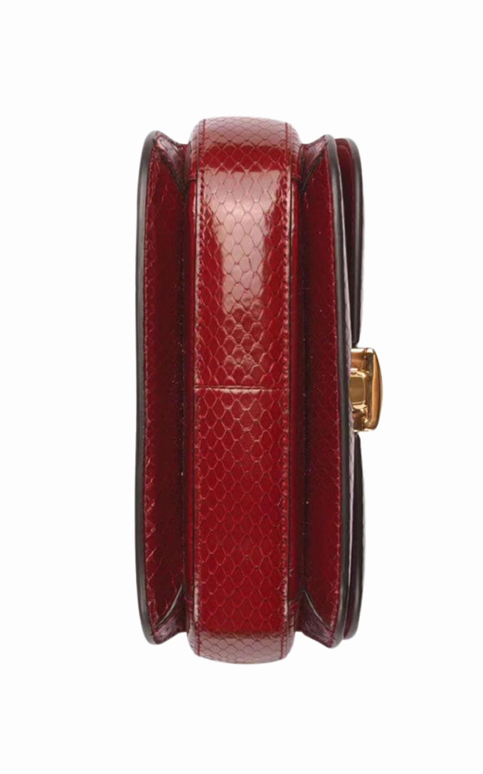 Sylvie 1969 Python Mini Shoulder Bag